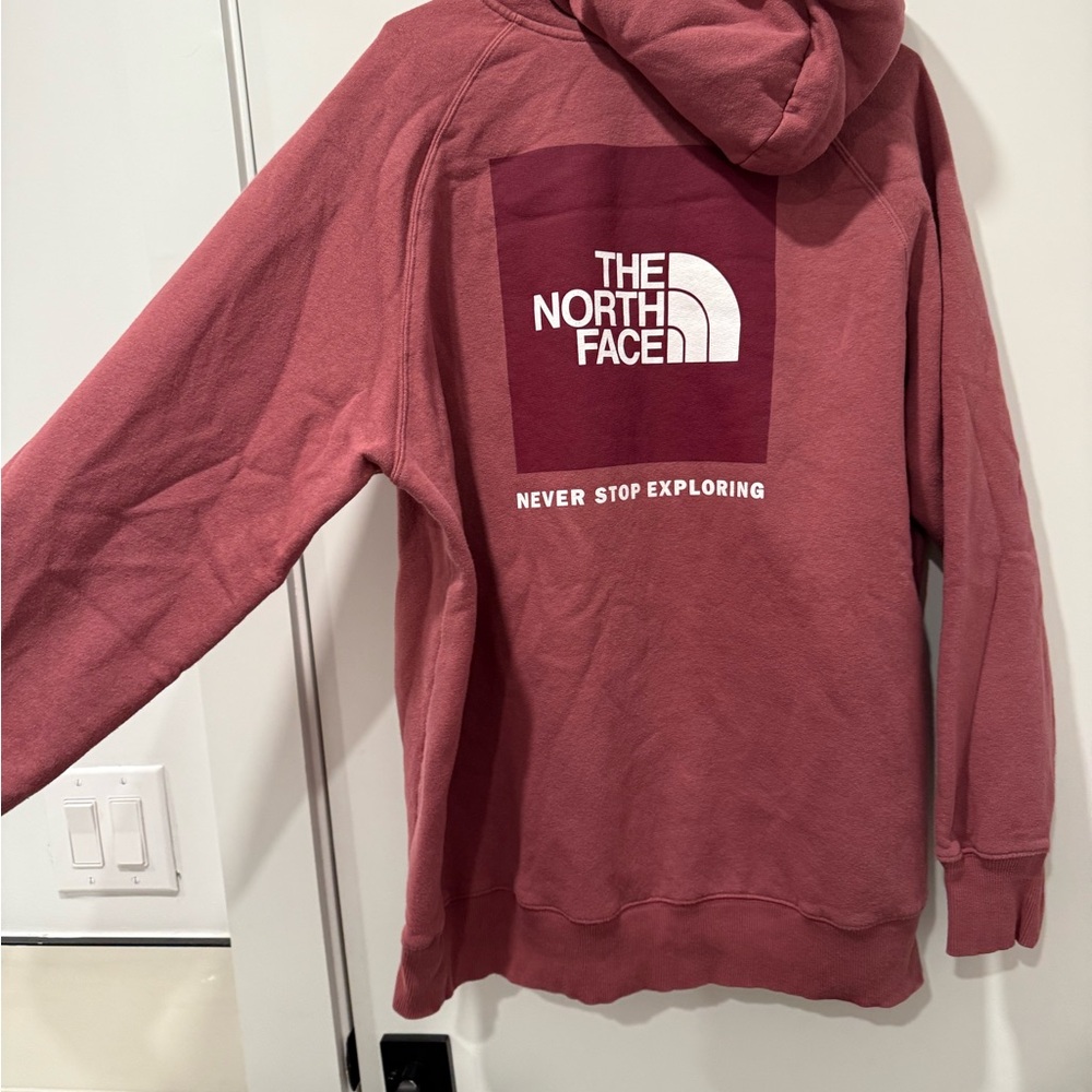 The North Burgundy Pink Hoodie